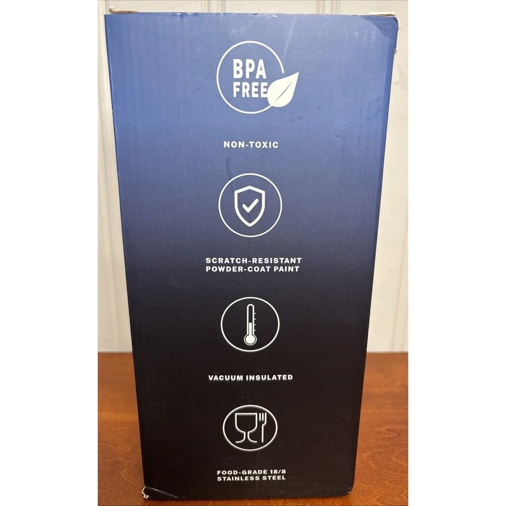 NEW HEMLI 32oz Dog Water Bottle Travel Kit Stainless Steel insulated Carry Case
